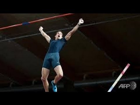 Renaud Lavillenie Breaks Sergei Bubkas 21 year old Indoor Pole Vault NEW WORLD RECORD