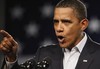 President Barack Obama holds a town hall style meeting at Lorain County Community College in Elyria, Ohio,, Friday, Jan. 22, 2010.