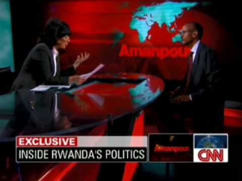 CNN : Christiane Amanpour Interview Paul Kagame 19 march 2010 (English)