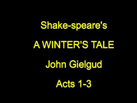 Shake-speare's  The Winter's Tale   -  Acts 1-3