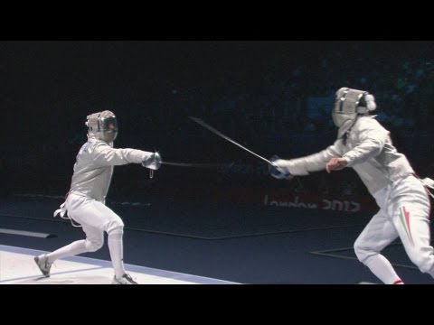 Szilagyi Wins Fencing Sabre Gold - London 2012 Olympics