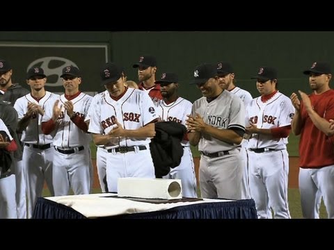 NYY@BOS: Red Sox honor Mo with pregame ceremony