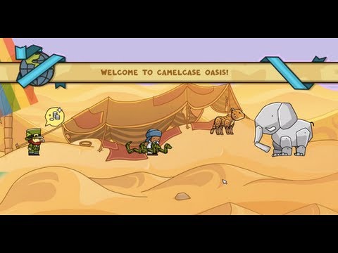 Scribblenauts Unlimited Walkthrough - Camelcase Oasis