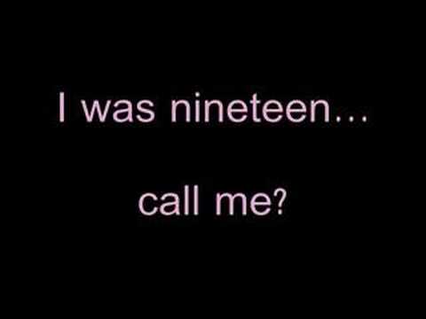 Tegan and Sara - Nineteen - w/lyrics