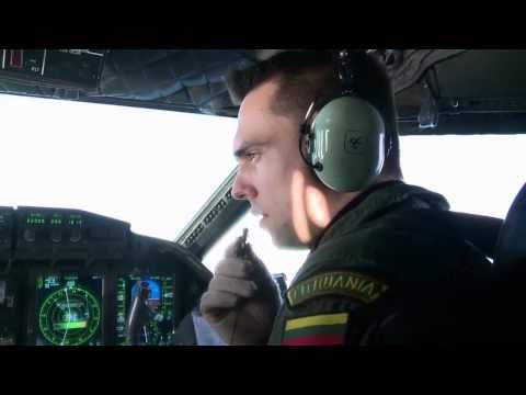 NATO and Sweden train Air Policing in the Baltic region (w/subtitles)