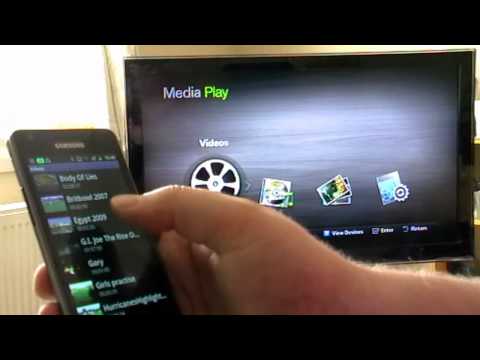 Samsung Galaxy S2 DLNA Demo