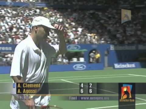 2001 Men's Australian Open Final: Agassi v Clement