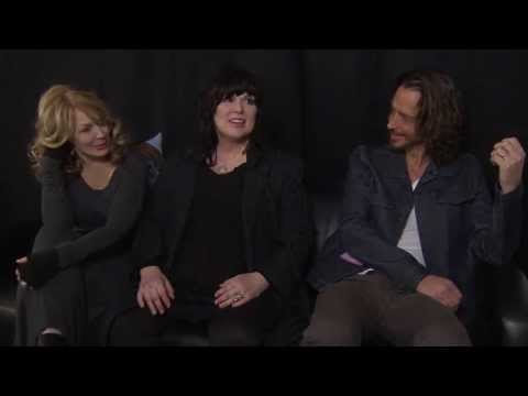 Backstage with Ann and Nancy Wilson of Heart, and Chris Cornell