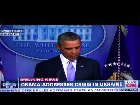 President Obama SPEECH on Ukraine Crisis - U.S. Warns Russia