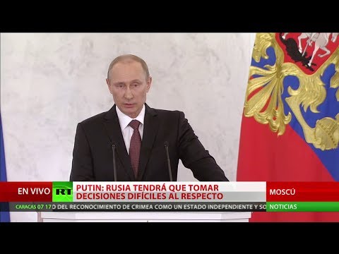 El discurso de Putin sobre la situación en la península de Crimea (VERSION COMPLETA)