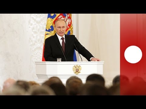 Full video: Putin's address on Crimea joining Russia, signing ceremony