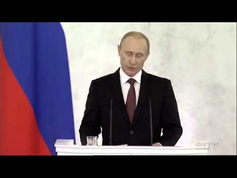 EXTENDED: Russia President Putin's Speech Announcing Crimea is Part of Russia