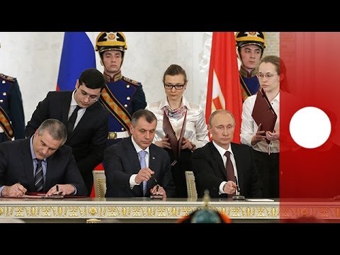 Putin signs treaty to incorporate Crimea into Russian federation