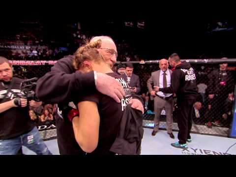 UFC 170: Ronda Rousey and Sara McMann Post-Fight Interview