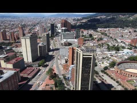 On the Streets in Bogota, Colombia