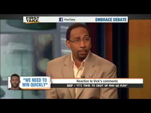 First Take   Omar Epps debate Vick Says Eagles Need To Win Quickly  HD