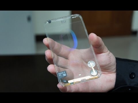 World's First Transparent Mobile Phone by Polytron Technologies