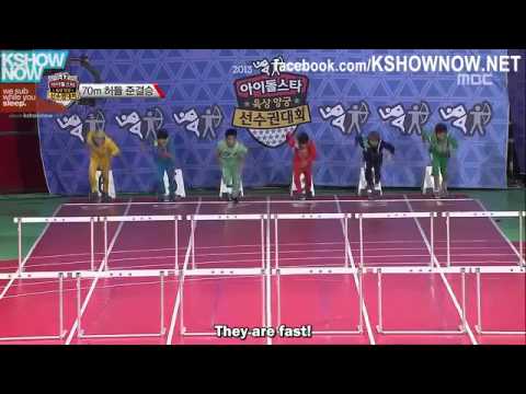 [FULL ENG] 2013 Idol Sports Competition 2/9