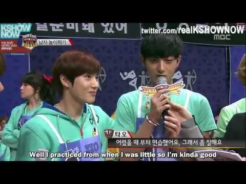 [FULL ENG] 2013 Idol Sports Competition 4/9