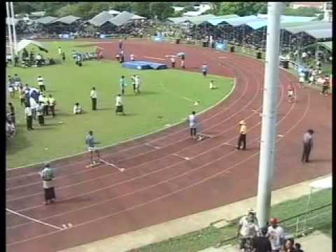 Tonga Inter-College 2008 Sports Competition - Senior & Open Boys 400m Hurdles Final