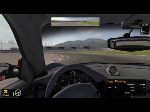 iRacing New Car Ruf and Auto Club Speedway!