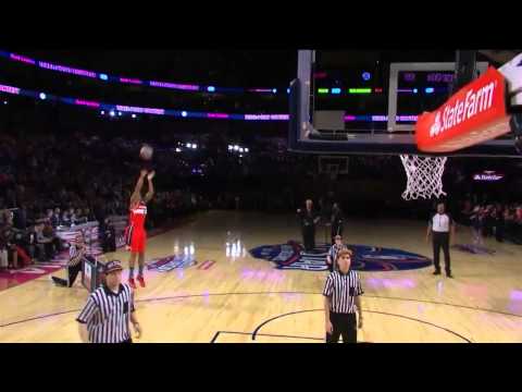 NBA 2014 three-point contest final: Marco Belinelli vs Bradley Beal