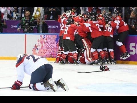 Canada Beats USA in Mens Hockey Semi Final | Canada WINS Gold - 2014 Sochi Winter Olympics