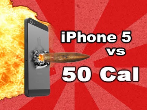 iPhone 5 vs .50 Cal: Tech Assassin - RatedRR Richard Ryan - 50 cal iPhone 5