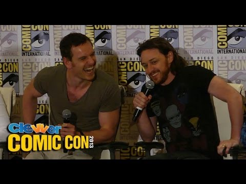 X-Men: Days of Future Past Press Conference 2013 Comic-Con: Hugh Jackman, Michael Fassbender