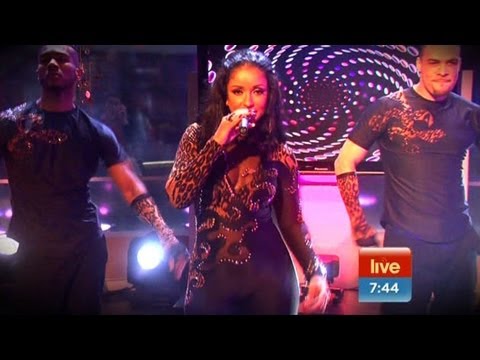 Mya performs LIVE on Sunrise