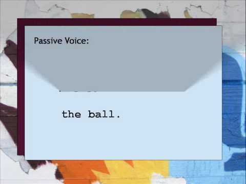 Active vs  Passive Voice  part one