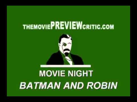 Batman and Robin - Movie Night