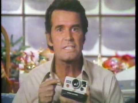 James Garner & Mariette Hartley Polaroid Christmas 1979