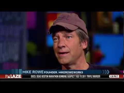 Glenn Beck interviews Mike Rowe: 