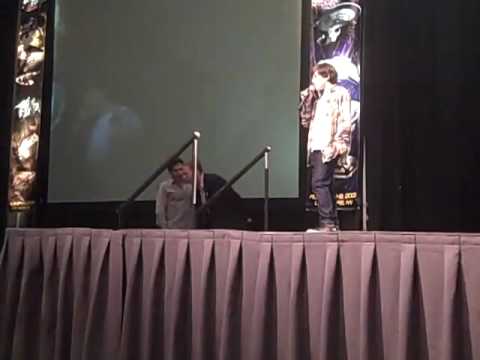 Jacob Kogan does Q+A at Star Trek Convention