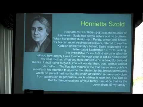 Why Feminism Now at HUC-JIR/New York Kallah 2012