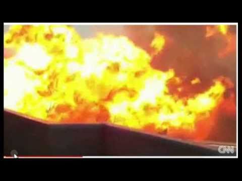 Spectacular San Bruno PG&E Gas Pipeline Explosion