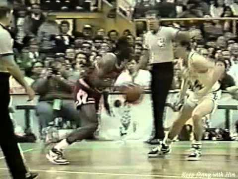 Larry Bird talks about Michael Jordan's 63 points versus Celtics