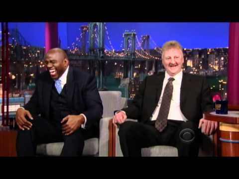 Magic Johnson & Larry Bird on Letterman (Segment 1 of 3)