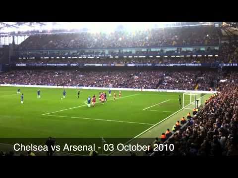 Alex Freekick vs Arsenal 2-0 ... Chelsea 03 October 2010