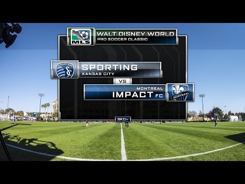 2014 Disney Pro Soccer Classic: Sporting KC vs Montreal Impact