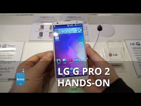 LG G Pro 2 hands-on