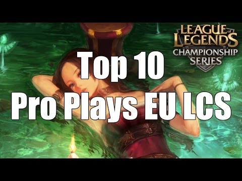 Top Pro Plays | EU LCS Week 2 | (League of Legends)