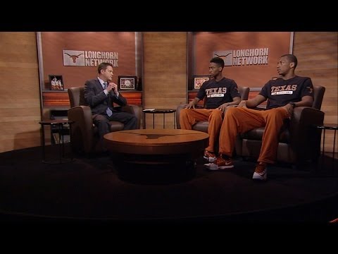 Men's Basketball duo visits Longhorn Network [Dec. 4, 2013]