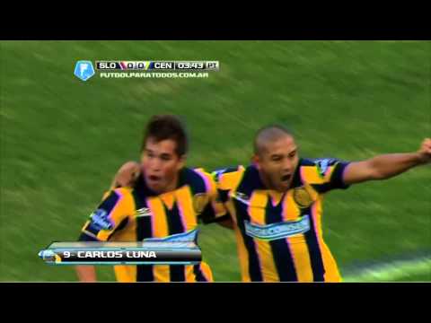 Gol de Luna. San Lorenzo 0 - Central 1. Fecha 6. Torneo Final 2014. Fútbol Para Todos