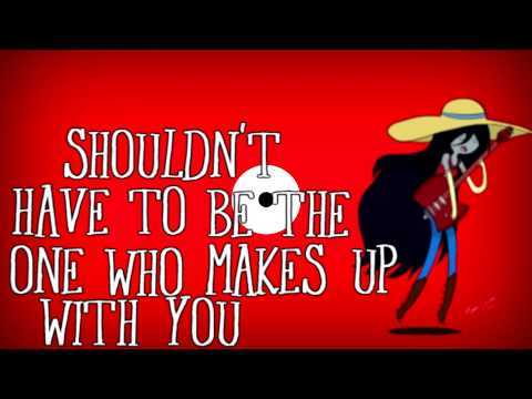 ✰ (Band Version) Marceline - 'I'm Just Your Problem' (Lyrics)