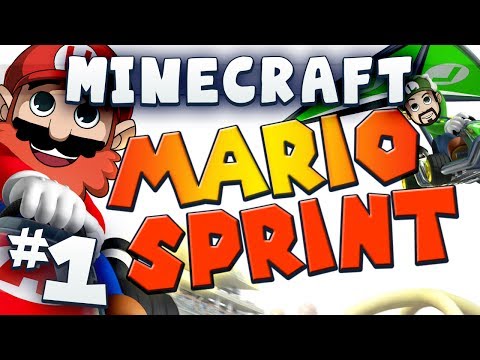 Minecraft Mario Sprint Part 1 - It's-a Me