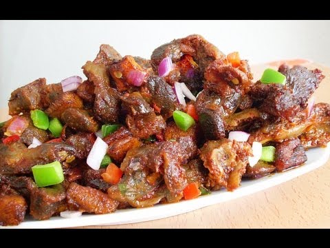 Dodo gizzard -Gizdodo Recipe (Nigerian Stewed Gizzard & Plantain)