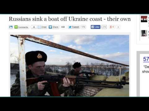 Russia Sinks One of Its Own Ships Off the Coast of Ukraine!