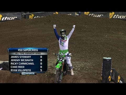 Chad Reed Holds Off Ken Roczen for Win - 2014 Supercross